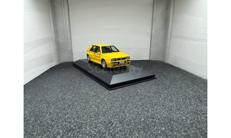 Lancia Delta Evoluzione Gialla  yellow, редкая масштабная модель, ixo models, scale43