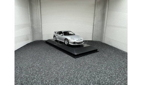 Porsche 911 (996) GT2 2001 silver, масштабная модель, Minichamps, scale43