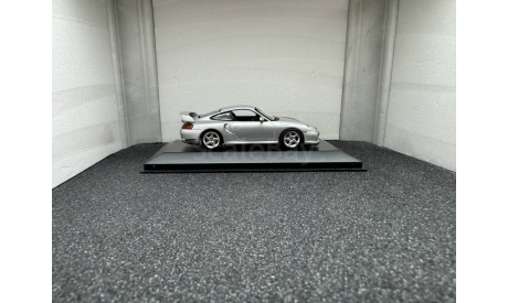 Porsche 911 (996) GT2 2001 silver, масштабная модель, Minichamps, scale43