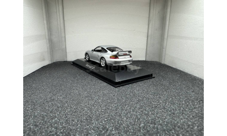 Porsche 911 (996) GT2 2001 silver, масштабная модель, Minichamps, scale43