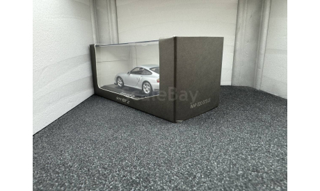Porsche 911 (996) GT2 2001 silver, масштабная модель, Minichamps, scale43