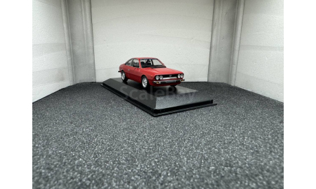 Lancia Beta Coupe 1981 red, редкая масштабная модель, Minichamps, scale43