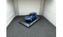 Renault Megane Sport 2004 blue metallic, редкая масштабная модель, Universal Hobbies, scale43