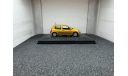 Renault Clio 2 Privilege 1998 sunny yellow, редкая масштабная модель, Universal Hobbies, scale43