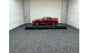 Nissan Skyline GT-R  R35 black edition 2007 red, редкая масштабная модель, Ebbro, scale43