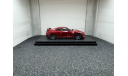 Nissan Skyline GT-R  R35 black edition 2007 red, редкая масштабная модель, Ebbro, scale43