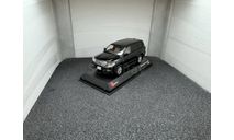 Toyota Land Cruiser 200 black 2009, редкая масштабная модель, J-Collection, scale43