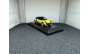 Smart roadster-coupe 2003 shine yellow, редкая масштабная модель, Minichamps, scale43