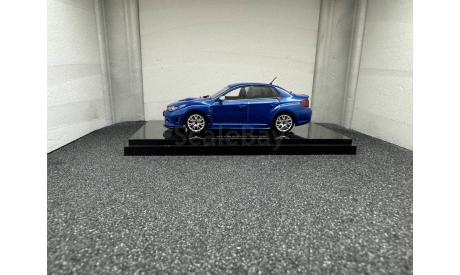 Subaru Impreza WRX STI S206 2011 WR blue, масштабная модель, Ebbro, 1:43, 1/43