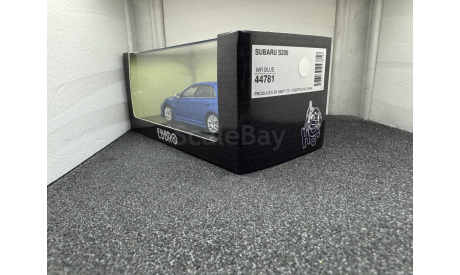 Subaru Impreza WRX STI S206 2011 WR blue, масштабная модель, Ebbro, 1:43, 1/43