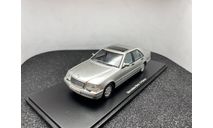 Mercedes-Benz W140 S500/6L 382  silver 1994-1998, редкая масштабная модель, scale43, Spark