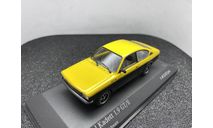 Opel Kadett C 1.9 GT/E 1973-77 signalgelb/schwarz, редкая масштабная модель, Minichamps, scale43