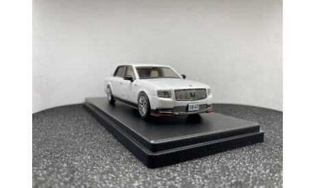 Toyota Century GRMN 2019 White Pearl, редкая масштабная модель, 1:43, 1/43