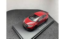 Honda Civic Type R 2015 milano red, редкая масштабная модель, Ebbro, scale43