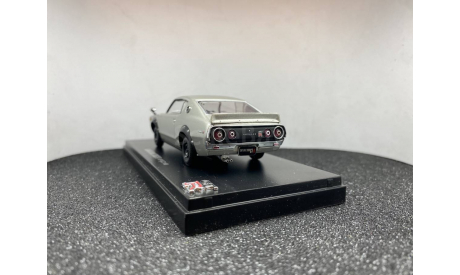 Nissan Skyline 2000 GT-R KPGC110 silver, редкая масштабная модель, Kyosho, 1:43, 1/43
