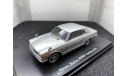 Nissan Skyline 2000GT Hardtop 1971 silver, редкая масштабная модель, Ebbro, scale43