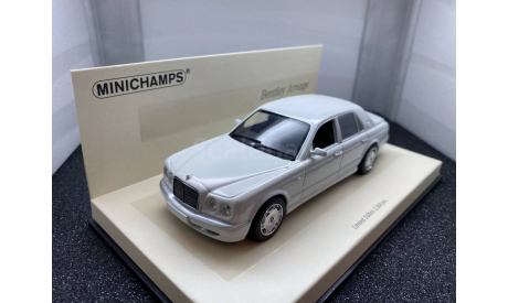 Bentley Arnage 2005 white  «Linea Bianco», масштабная модель, Minichamps, scale43