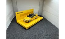 BMW M3 E92 2008 ’Linea Giallo’, редкая масштабная модель, Minichamps, scale43