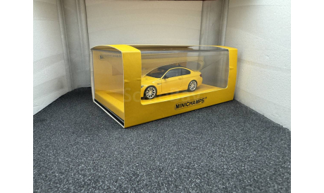BMW M3 E92 2008 ’Linea Giallo’, редкая масштабная модель, Minichamps, scale43
