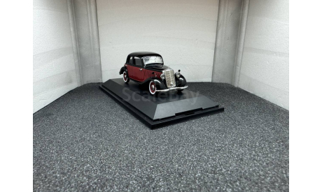 Mercedes-Benz 170V Limousine 1949 black / red, редкая масштабная модель, Schuco, scale43