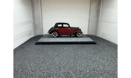 Mercedes-Benz 170V Limousine 1949 black / red, редкая масштабная модель, Schuco, scale43
