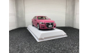 Toyota Crown Hybrid Athlete G pink, редкая масштабная модель, Kyosho, scale43