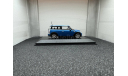 Mini Cooper Clubman 2007 blue metallic, редкая масштабная модель, Minichamps, scale43