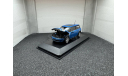 Mini Cooper Clubman 2007 blue metallic, редкая масштабная модель, Minichamps, scale43