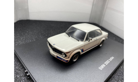 BMW 2002 turbo E10 1974 white, редкая масштабная модель, Minichamps, 1:43, 1/43