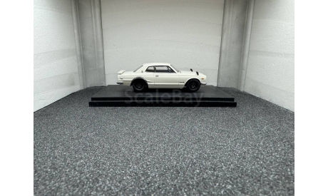 Nissan Skyline 2000 GT-R  KPGE10 1971 white, масштабная модель, Ebbro, scale43