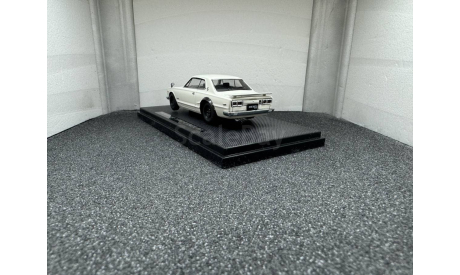 Nissan Skyline 2000 GT-R  KPGE10 1971 white, масштабная модель, Ebbro, scale43