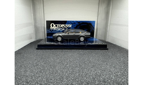 Alfa Romeo GTV6 1983 grey James Bond ’Octopussy’, редкая масштабная модель, Minichamps, scale43