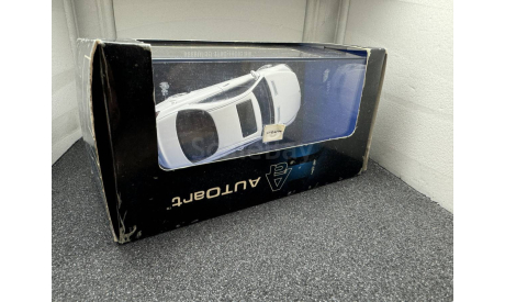 Mercedes-Benz Coupé (C216) CL500 2006 white, редкая масштабная модель, Autoart, scale43