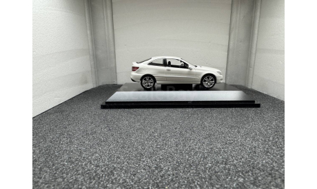 Mercedes-Benz CLC CL203 2008 - 2011 сoncept white, редкая масштабная модель, Schuco, scale43