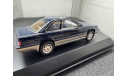 Nissan Leopard 3.0 Ultima dark blue two-tone 1986, редкая масштабная модель, Kyosho, scale43