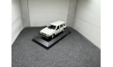 Volvo 740 GL 1986 white, редкая масштабная модель, Minichamps, scale43