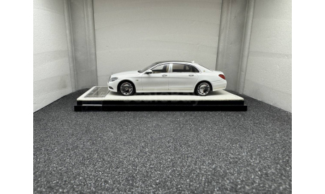 Mercedes-Maybach S-Class 2016 X222 (W222) diamond white, масштабная модель, Almost Real, scale43, Mercedes-Benz