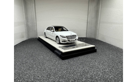 Mercedes-Maybach S-Class 2016 X222 (W222) diamond white, масштабная модель, Almost Real, scale43, Mercedes-Benz