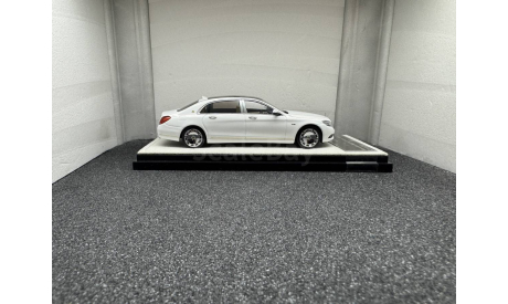 Mercedes-Maybach S-Class 2016 X222 (W222) diamond white, масштабная модель, Almost Real, scale43, Mercedes-Benz