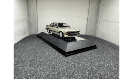 BMW 635 CSi 1983 bronzitbeige metallic, редкая масштабная модель, Autoart, scale43