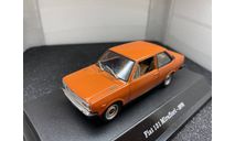 Fiat 131 Mirafiori 1974 orange racing, редкая масштабная модель, Starline, scale43