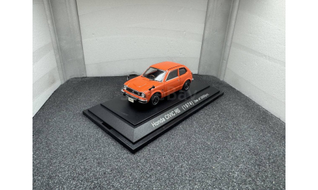 Honda Civic RS 1974 orange, редкая масштабная модель, Ebbro, scale43