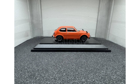 Honda Civic RS 1974 orange, редкая масштабная модель, Ebbro, scale43