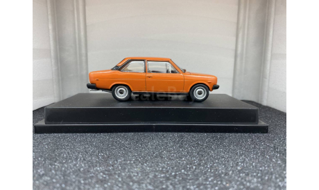 Fiat 131 Mirafiori 1974 orange racing, редкая масштабная модель, Starline, scale43