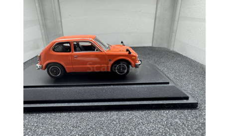Honda Civic RS 1974 orange, редкая масштабная модель, Ebbro, scale43