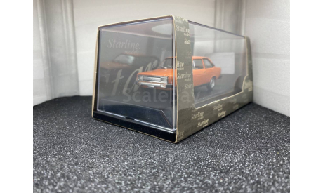 Fiat 131 Mirafiori 1974 orange racing, редкая масштабная модель, Starline, scale43