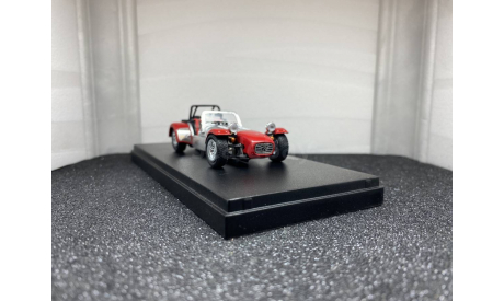 Caterham Super Seven 1973 red, масштабная модель, Kyosho, scale43