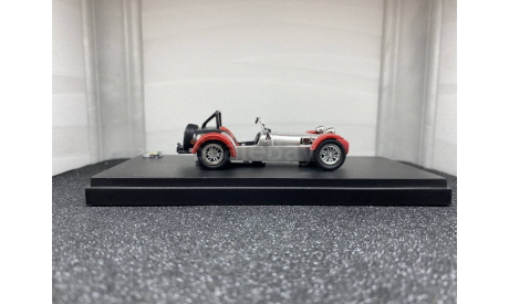 Caterham Super Seven 1973 red, масштабная модель, Kyosho, scale43