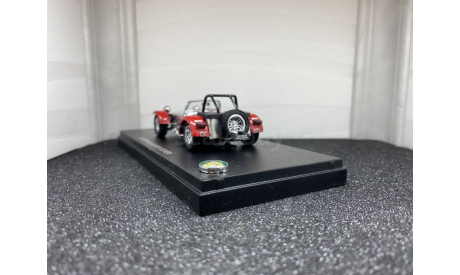 Caterham Super Seven 1973 red, масштабная модель, Kyosho, scale43