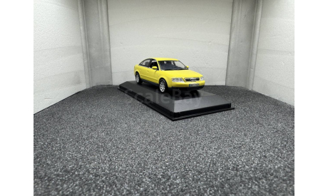 Audi A6 C5 1997 brilliant yellow, редкая масштабная модель, Minichamps, 1:43, 1/43